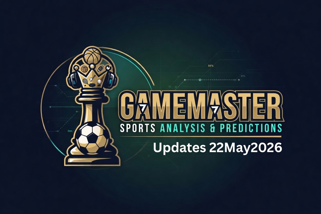 GameMaster product update artwork highlighting sharper predictions, deeper stats, new leaderboards, and a cleaner mobile experience.